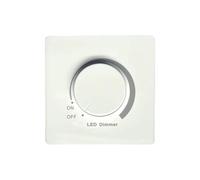 Variateur LED de remplacement 300W, commutateurs réglables, contrôleur de panneau de luminosité, variateur à bouton rotatif pour lumière LED