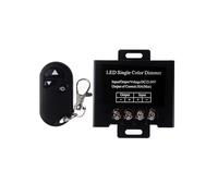 Variateur LED monochrome 30 A DC 12 V 24 V 720 W, coque en aluminium, télécommande PWM à 3 boutons