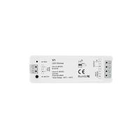 Variateur LED RF 12 V, 24, 36, 5, zone 1 à 8, télécommande tactile sans fil 2,4 G, interrupteur variateur for bandes lumineuses monochromes(V1 Only (Receiver))