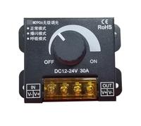 Variateur LED télécommande réglage de la luminosité clair et foncé bouton en continu régulation de la tension DC12V-24V30A