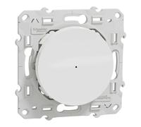 Variateur poussoir pour éclairage Zigbee 3.0 Wiser Odace Blanc - SCHNEIDER ELECTRIC