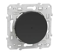 Variateur poussoir - 2 fils - Zigbee - Odace - Wiser - S540522W - Schneider - Anthracite