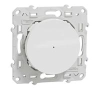 Schneider Electric S520522W Wiser Odace - variateur poussoir - 2 fils - Zigbee - Blanc - A l'unité