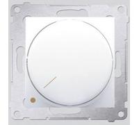 Variateur rotatif 2 pôles pour LED variables blanc Simon 54 PremiumContact™ Simon DS9L2.01/11
