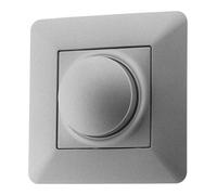 Variateur rotatif compatible LED 16A Titanium - Artezo - Zenitech