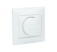 Zenitech Variateur Rotatif encastré 200W Zyna - Blanc