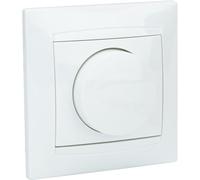 Variateur rotatif encastré 200W Zyna - Blanc - Zenitech