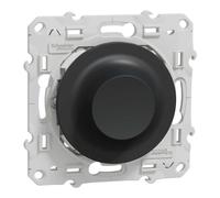 Variateur rotatif LED - 2 fils - Zigbee - Odace - Wiser - S540513W - Schneider - Anthracite