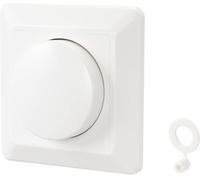 Variateur rotatif Sygonix SY-4697888 Adapté pour ampoule: Lampe halogène, Lampe LED, Ampoule électrique