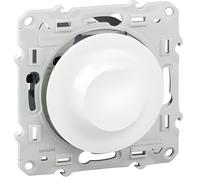 Variateur - Schneider Electric - Odace - Spécial LED - Blanc - Montage encastré
