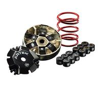 VARIATEUR SCOOT ARTEK K2 EVO POUR MBK 50 BOOSTER 1990>2003, NITRO-YAMAHA 50 BWS 1990>2003, AEROX-APRILIA 50 SR-MALAGUTI 50 F12 (LIVRE AVEC 3 JEU DE 6 GALETS 19x15,5mm + RESSORT AR)