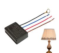 Variateur Tactile - Module Contrôle Gradation 3 Étapes Pour Lampes Table Et Mura | Design Silencieux Avec Boîtier ABS Et Broches Laiton | Kit Réparation Remplacement, 5x3.5x1.5cm, KSY-413A