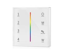 Variateur Tactile RGB RF en Saillie 4 Zones