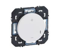 Variateur universel Dooxie 2 fils - 125W - blanc RAL 9003 - Legrand