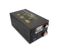 Variateur VFD Onduleur solaire à onde sinusoïdale pure 2500W 24V cc 220 convertisseur cc/ca onduleur hybride 24V/48V 120V/230V/240V contrôleur LCD 30A(12V,100-V)