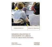 Variation linguistique et enseignement des langues.: Le cas des langues moins enseignées