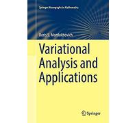 Variational Analysis And Applications