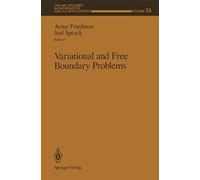 Variational And Free Boundary Problems