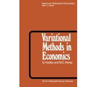 Variational Methods in Economics