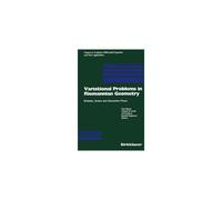 Variational Problems In Riemannian Geometry