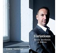 Simon Trpceski – Variations (Mozart, Beethoven et Brahms) – CD – NAXOS