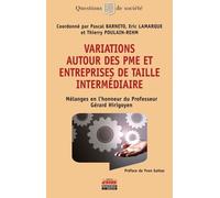 Variations Autour Des Pme Et Des Entreprises De Taille Intermédiaire - Mélanges En L'honneur Du Professeur Gérard Hirogoyen