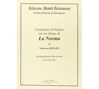 Variations brillantes sur un theme de la norma --- flute et piano