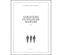 Variations en solitude majeure - Lisandru Laban-Giuliani - Hemeria France - broché - Roman