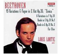 Variations Eroica, Var. En Fa, Lettre A Elise, Rondos Lortie, Piano