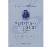 Variations Et Solos 12 Caprices Opus 10 Bis / Recueil