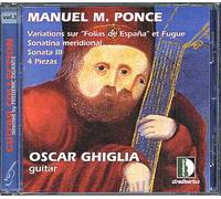 Variations & Fugue Sur "Folias De Espana"", Sonates, 4 Piezas - Ghiglia, Guitare