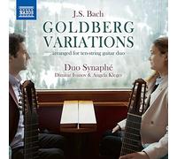 Bach / Duo Synaphe – Variations Goldberg – CD – Pack de 2 – NAXOS