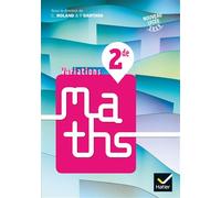 Paul Darthos et al. – Variations Maths 2nde – Éd. 2019 – Livre élève – Hatier