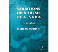 Variations on a theme by A. Saba. Solo de Piano.