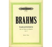 Variations on a theme by paganini (complete) op.35 piano