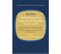 Variations on a Theme of Haydn: Norton Critical Score Brahms, Johannes (Auteur)