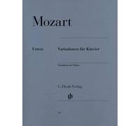 Mozart W. A. – Variations pour piano – Henle Verlag