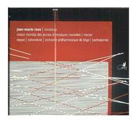 Variations Pour 10 Flûtes Et Percussion, 3 Poemes Lettristes Pir Double Choeur A Cappelle, Trois Pièces Pour Piano, 7 Chansons Traditionnelles Flamandes, Franèaises Et Wallones Pour Voix...
