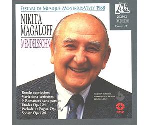 Variations Serieuses OP.54, 8 Romances sans Paroles, 3 Etudes OP.104
