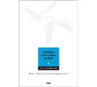 Variations sur le thème du désir Jalmalv n°163 - Eric Kiledjian - Presses Universitaires Grenoble - broché - Revue