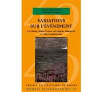 Variations sur l'évènement Nathalie Ludec (Auteur)
