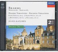 Variations Sur Un Thème De Paganini Opus 35, Variations Sur Un Thème De Haendel Opus 24, Sonate Pour Piano No. 3 En Fa Mineur Opus 5, Six Pièces Opus 118, Rhapsodies Opus 79, Quatre Ballades...