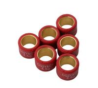 Variator Rollers 16x13mm 4g-7g Rouleau Poids compatibles avec 50cc 2T 4T comme Agility Dink Fever - MXER People Sento Super 8 et Modèles similaires(4.5G)