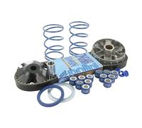 variatorkit POLINI Hi-Speed pour Piaggio Court (variator, Courroie, 2 Contre-Pression Plumes, Lot de 2 haltères)