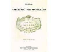 Variazioni Per Mandolino - (Inclui Gravação Em Cd Áudio Interpretada Por José Grossinho) David Perez (Auteur)