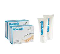 Varices - 2 Varesil Pills + 2 Varesil Cream: Pilules et Crème pour prévenir et soulager les varices