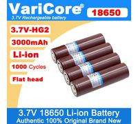 VariCore 100% nouvelle batterie Rechargeable HG2 18650 3000mAh 18650HG2 3.6V décharge 20A Max 35A batteries d'alimentation 1PCS Battery