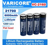 VariCore 21700 3.7V 6000mAh batterie Lithium-ion cellule d'alimentation bricolage 24v 36v 48v 60v batteries rechargeables 5PCS 21700 Battery