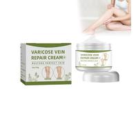 Varicose Vein Repair Cream for Effective Treatment of Varicose Veins Treatment Legs Cream Soothes and Moisturizes Quickly, Crème réparatrice veineuse (vert clair)