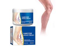 Varicose Veins Crème de soin pour les jambes - Crème contre les varicosités, les varices et les varicosités, soin naturel des jambes, améliore la circulation sanguine, nourrit et apaise les jambes